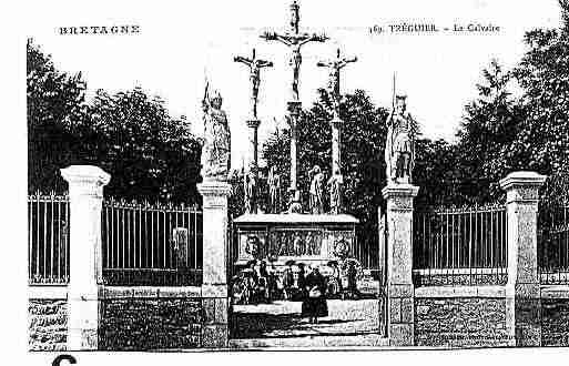 Ville de TREGUIER Carte postale ancienne